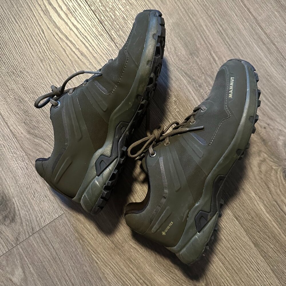 Mammut Ultimate Pro Low Goretex Multipurpose Shoes in Iguana Green - Size 6